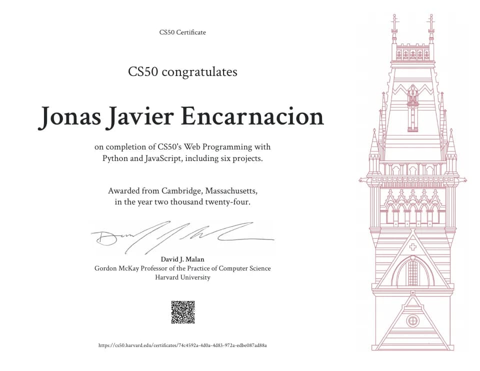 Preview of CS50W